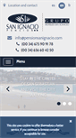 Mobile Screenshot of pensionsanignacio.com